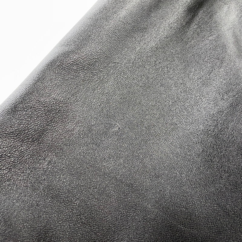 【中古品】【メンズ】 AVIREX アヴィレックス 6121051 SHEEPSKIN LEATHER CPO SHIRT シープスキン レザー CPO シャツ ジャケット アウター 145-260922-kh-10-izu サイズ：XL カラー：ブラック 万代Net店