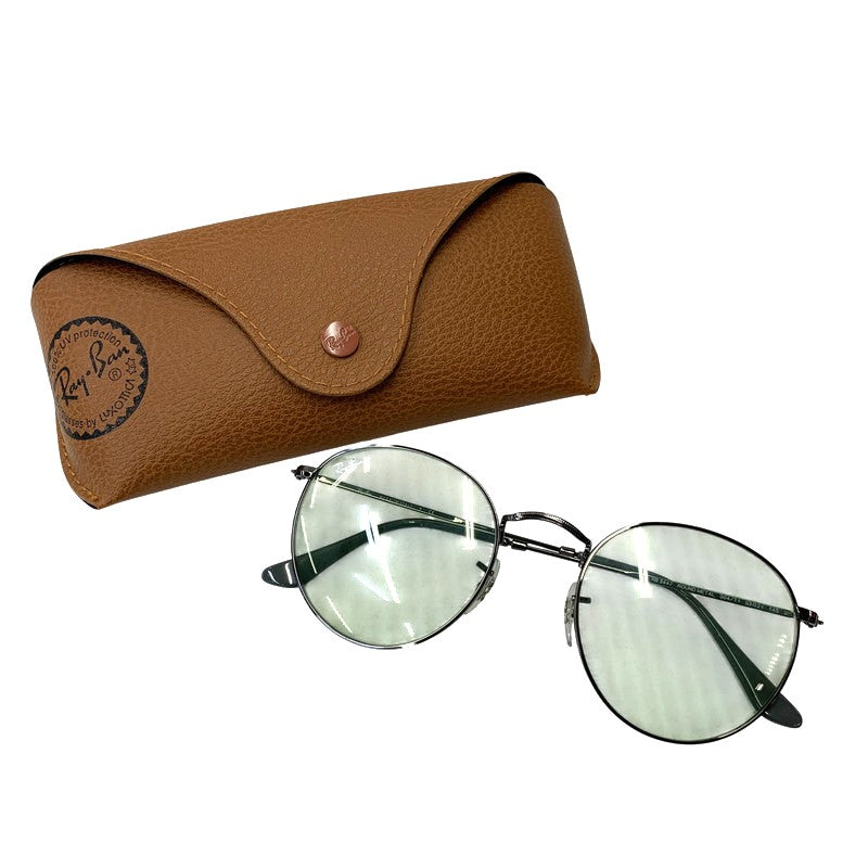 【中古品】【メンズ/レディース】 RAY-BAN レイバン RB3447 ROUND METAL SUNGLASSES ラウンド メタル サングラス 203-260927-kh-01-izu サイズ：53□21-145 カラー：ブラック系×グレー 万代Net店
