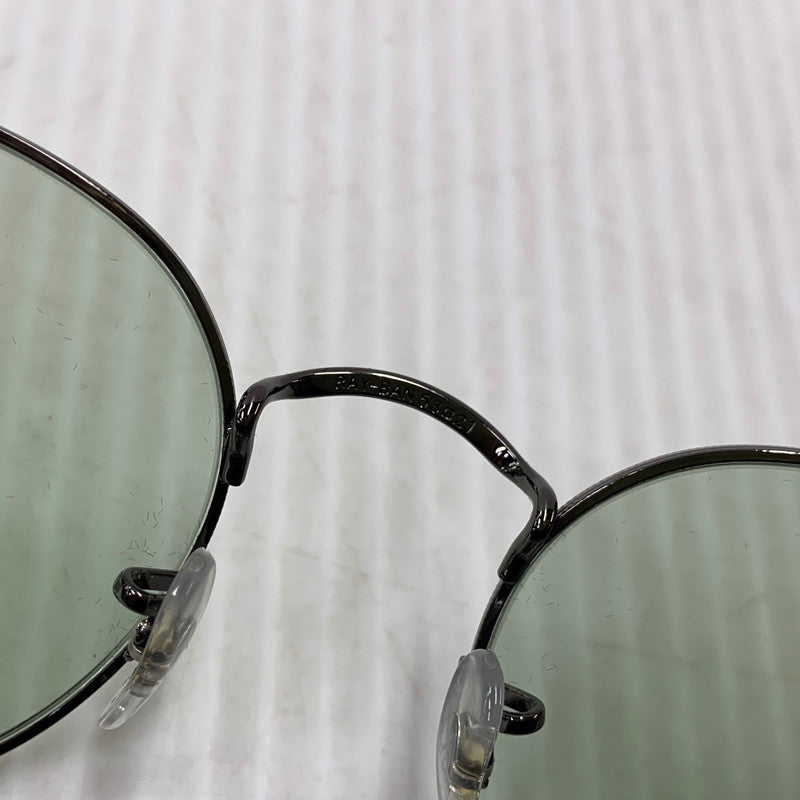 【中古品】【メンズ/レディース】 RAY-BAN レイバン RB3447 ROUND METAL SUNGLASSES ラウンド メタル サングラス 203-260927-kh-01-izu サイズ：53□21-145 カラー：ブラック系×グレー 万代Net店