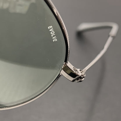 【中古品】【メンズ/レディース】 RAY-BAN レイバン RB3447 ROUND METAL SUNGLASSES ラウンド メタル サングラス 203-260927-kh-01-izu サイズ：53□21-145 カラー：ブラック系×グレー 万代Net店