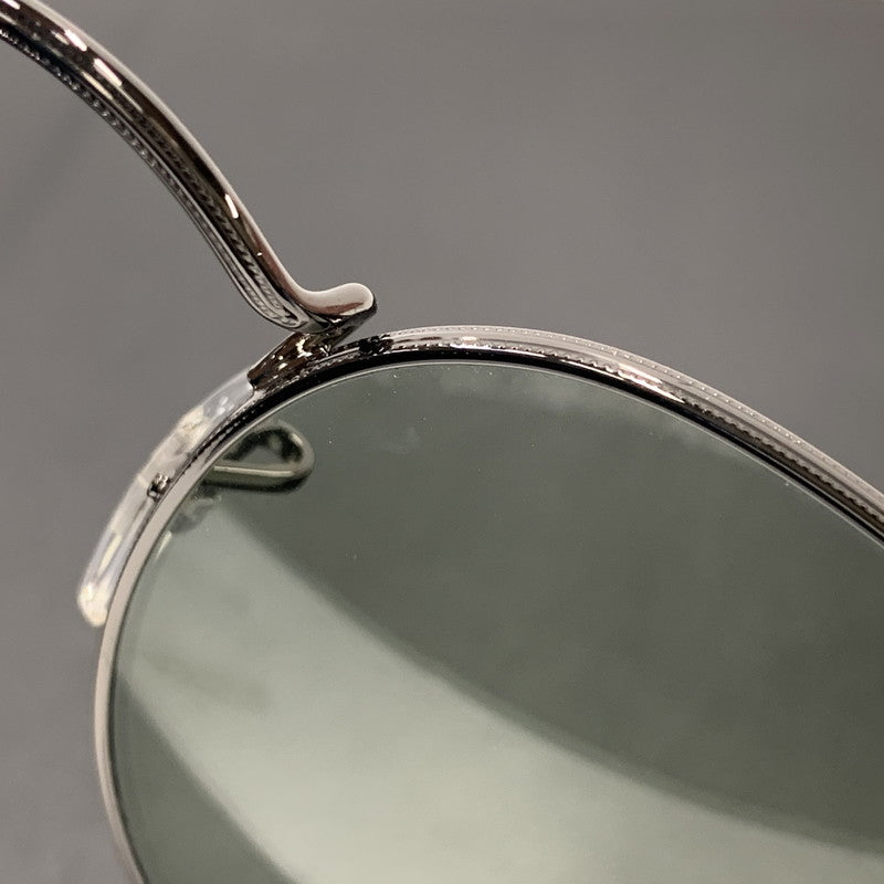 【中古品】【メンズ/レディース】 RAY-BAN レイバン RB3447 ROUND METAL SUNGLASSES ラウンド メタル サングラス 203-260927-kh-01-izu サイズ：53□21-145 カラー：ブラック系×グレー 万代Net店