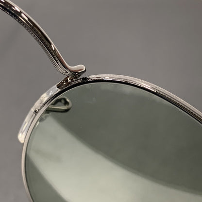 【中古品】【メンズ/レディース】 RAY-BAN レイバン RB3447 ROUND METAL SUNGLASSES ラウンド メタル サングラス 203-260927-kh-01-izu サイズ：53□21-145 カラー：ブラック系×グレー 万代Net店