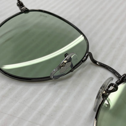 【中古品】【メンズ/レディース】 RAY-BAN レイバン RB3447 ROUND METAL SUNGLASSES ラウンド メタル サングラス 203-260927-kh-01-izu サイズ：53□21-145 カラー：ブラック系×グレー 万代Net店