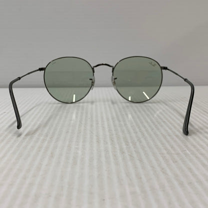 【中古品】【メンズ/レディース】 RAY-BAN レイバン RB3447 ROUND METAL SUNGLASSES ラウンド メタル サングラス 203-260927-kh-01-izu サイズ：53□21-145 カラー：ブラック系×グレー 万代Net店