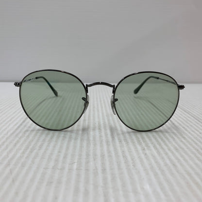 【中古品】【メンズ/レディース】 RAY-BAN レイバン RB3447 ROUND METAL SUNGLASSES ラウンド メタル サングラス 203-260927-kh-01-izu サイズ：53□21-145 カラー：ブラック系×グレー 万代Net店
