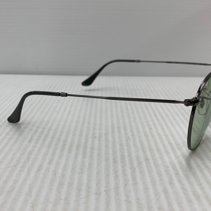 【中古品】【メンズ/レディース】 RAY-BAN レイバン RB3447 ROUND METAL SUNGLASSES ラウンド メタル サングラス 203-260927-kh-01-izu サイズ：53□21-145 カラー：ブラック系×グレー 万代Net店