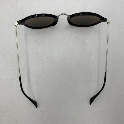 【中古品】【メンズ/レディース】 RAY-BAN レイバン RB2447 ROUND FLECK SUNGLASSES ラウンド フレック サングラス 203-260930-cs-18-izu サイズ：49口21-145 カラー：ブラック×グリーン系 万代Net店