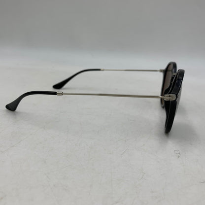 【中古品】【メンズ/レディース】 RAY-BAN レイバン RB2447 ROUND FLECK SUNGLASSES ラウンド フレック サングラス 203-260930-cs-18-izu サイズ：49口21-145 カラー：ブラック×グリーン系 万代Net店