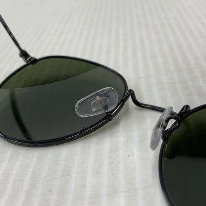 【中古品】【メンズ/レディース】 RAY-BAN レイバン RB3447 ROUND METAL SUNGLASSES ラウンド メタル サングラス 203-260927-kh-02-izu サイズ：53□21-145 カラー：ブラック 万代Net店