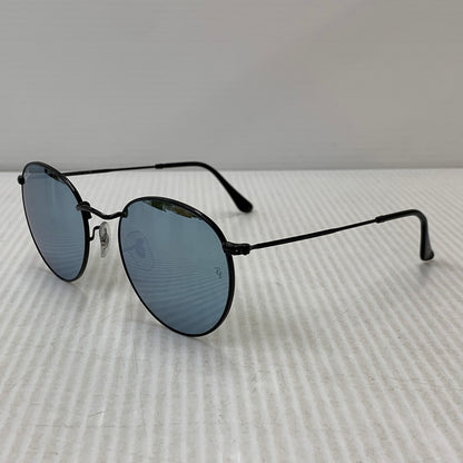 【中古品】【メンズ/レディース】 RAY-BAN レイバン RB3447 ROUND METAL SUNGLASSES ラウンド メタル サングラス 203-260927-kh-02-izu サイズ：53□21-145 カラー：ブラック 万代Net店