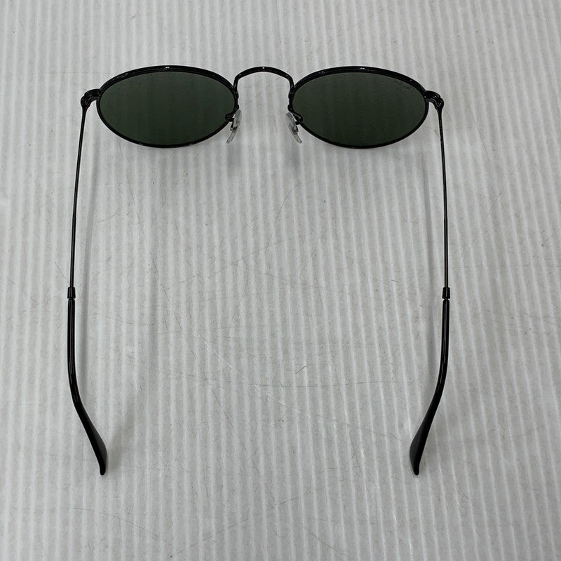 【中古品】【メンズ/レディース】 RAY-BAN レイバン RB3447 ROUND METAL SUNGLASSES ラウンド メタル サングラス 203-260927-kh-02-izu サイズ：53□21-145 カラー：ブラック 万代Net店