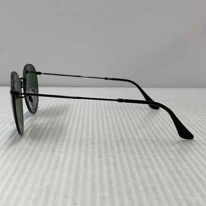 【中古品】【メンズ/レディース】 RAY-BAN レイバン RB3447 ROUND METAL SUNGLASSES ラウンド メタル サングラス 203-260927-kh-02-izu サイズ：53□21-145 カラー：ブラック 万代Net店