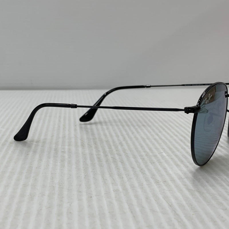 【中古品】【メンズ/レディース】 RAY-BAN レイバン RB3447 ROUND METAL SUNGLASSES ラウンド メタル サングラス 203-260927-kh-02-izu サイズ：53□21-145 カラー：ブラック 万代Net店
