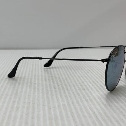 【中古品】【メンズ/レディース】 RAY-BAN レイバン RB3447 ROUND METAL SUNGLASSES ラウンド メタル サングラス 203-260927-kh-02-izu サイズ：53□21-145 カラー：ブラック 万代Net店