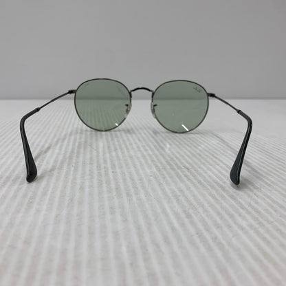 【中古品】【メンズ/レディース】 RAY-BAN レイバン RB3447 ROUND METAL SUNGLASSES ラウンド メタル サングラス 203-260927-kh-04-izu サイズ：53□21-145 カラー：ブラック系×グレー 万代Net店