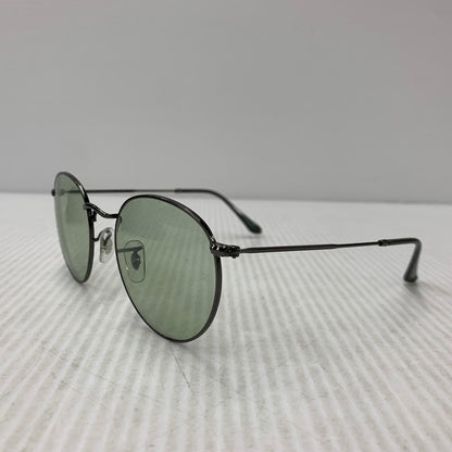 【中古品】【メンズ/レディース】 RAY-BAN レイバン RB3447 ROUND METAL SUNGLASSES ラウンド メタル サングラス 203-260927-kh-04-izu サイズ：53□21-145 カラー：ブラック系×グレー 万代Net店