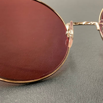 【中古品】【メンズ/レディース】 RAY-BAN レイバン RB3592 JA-JO SUNGLASSES ジャジョ サングラス 203-260927-kh-05-izu サイズ：55□20-145 カラー：ピンクゴールド系×レッド 万代Net店