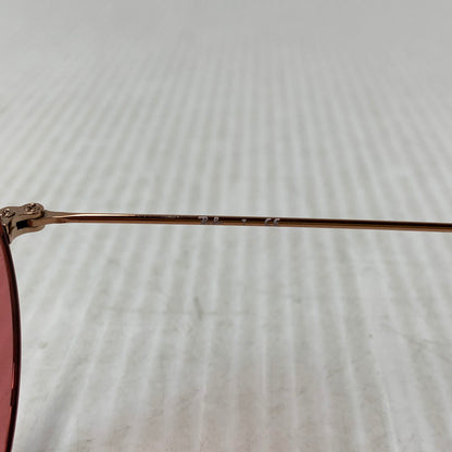 【中古品】【メンズ/レディース】 RAY-BAN レイバン RB3592 JA-JO SUNGLASSES ジャジョ サングラス 203-260927-kh-05-izu サイズ：55□20-145 カラー：ピンクゴールド系×レッド 万代Net店