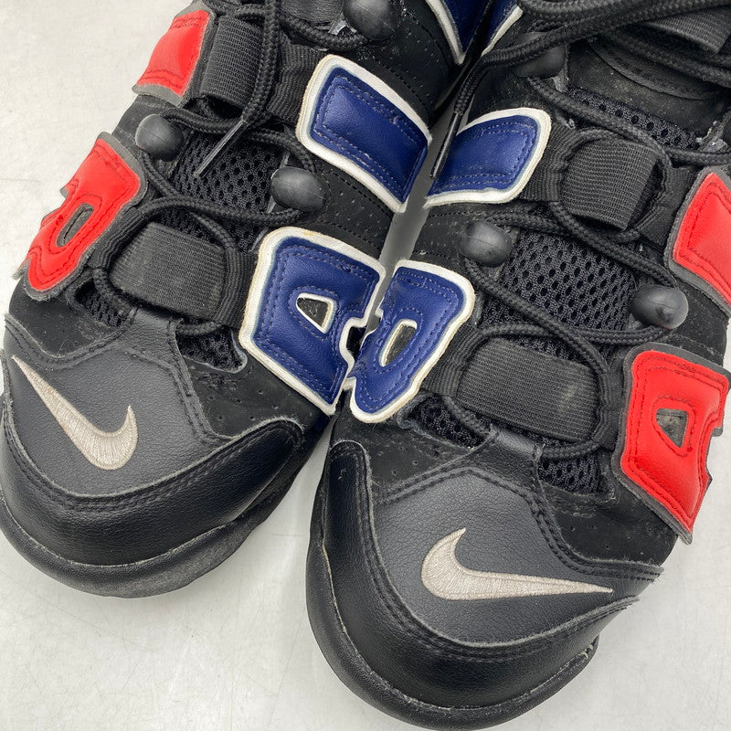 【中古品】【メンズ】 NIKE ナイキ AIR MORE UPTEMPO '96 エア モア アップテンポ '96 スニーカー 靴 160-260921-yn-07-izu サイズ：27.5cm カラー：ブラック アンド ユニバーシティレッド 万代Net店