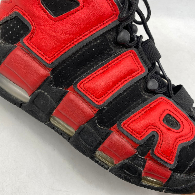 【中古品】【メンズ】 NIKE ナイキ AIR MORE UPTEMPO '96 エア モア アップテンポ '96 スニーカー 靴 160-260921-yn-07-izu サイズ：27.5cm カラー：ブラック アンド ユニバーシティレッド 万代Net店