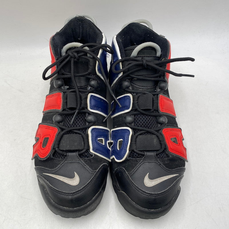 【中古品】【メンズ】 NIKE ナイキ AIR MORE UPTEMPO '96 エア モア アップテンポ '96 スニーカー 靴 160-260921-yn-07-izu サイズ：27.5cm カラー：ブラック アンド ユニバーシティレッド 万代Net店