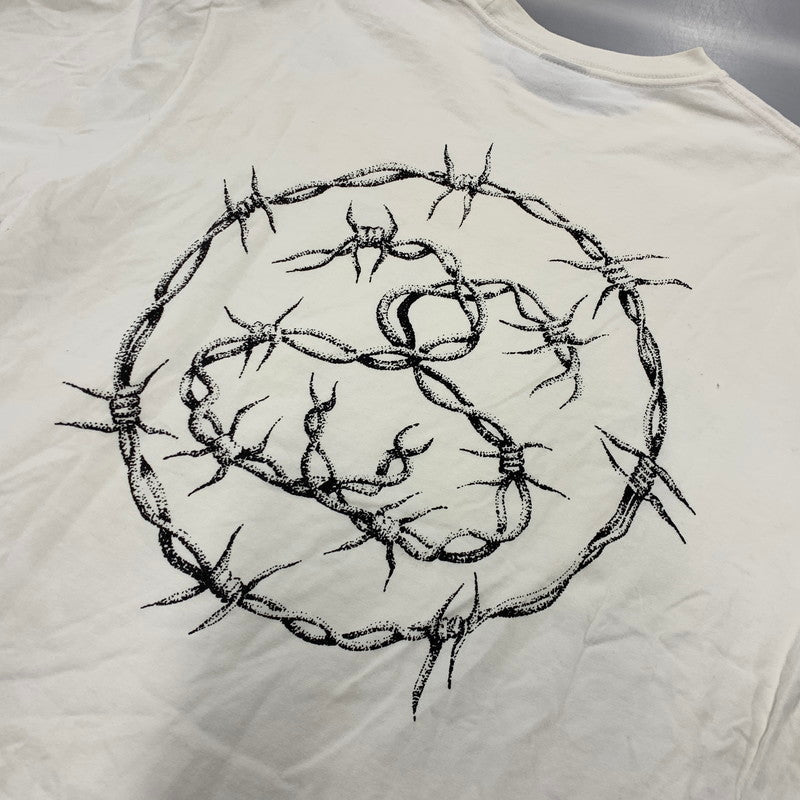 【中古品】【メンズ】 STUSSY ステューシー BARB TEE バブ Tシャツ 半袖 142-261004-sm-10-izu サイズ：XL カラー：ホワイト 万代Net店