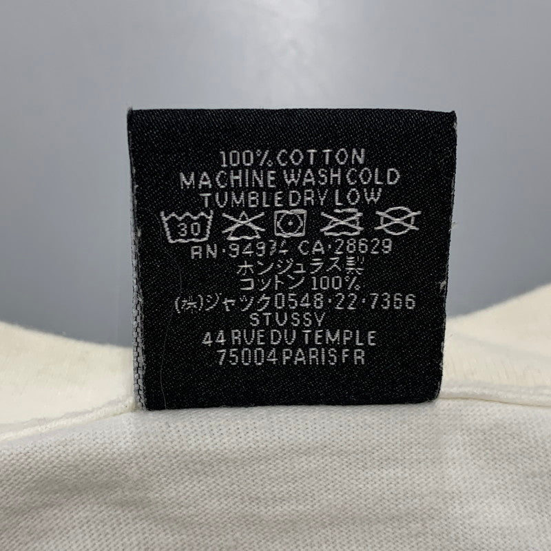 【中古品】【メンズ】 STUSSY ステューシー BARB TEE バブ Tシャツ 半袖 142-261004-sm-10-izu サイズ：XL カラー：ホワイト 万代Net店