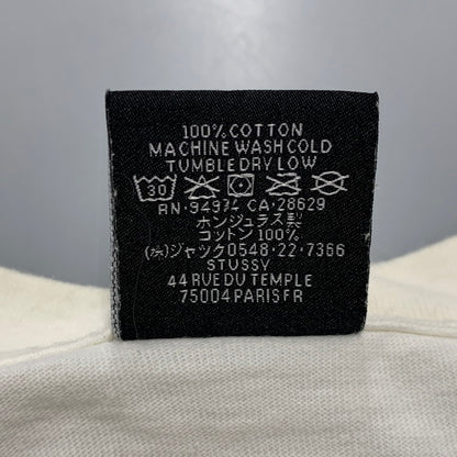 【中古品】【メンズ】 STUSSY ステューシー BARB TEE バブ Tシャツ 半袖 142-261004-sm-10-izu サイズ：XL カラー：ホワイト 万代Net店