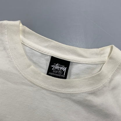【中古品】【メンズ】 STUSSY ステューシー BARB TEE バブ Tシャツ 半袖 142-261004-sm-10-izu サイズ：XL カラー：ホワイト 万代Net店