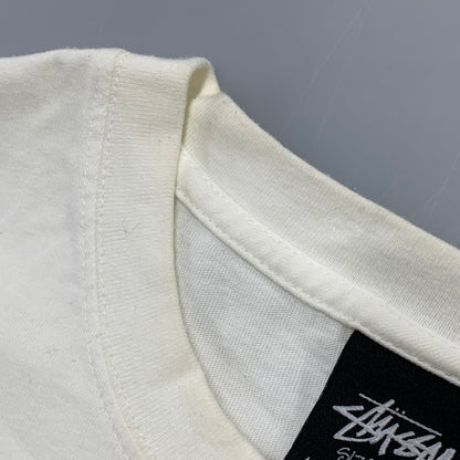 【中古品】【メンズ】 STUSSY ステューシー BARB TEE バブ Tシャツ 半袖 142-261004-sm-10-izu サイズ：XL カラー：ホワイト 万代Net店