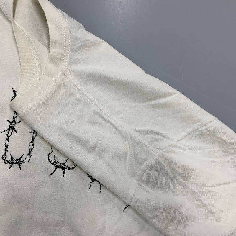 【中古品】【メンズ】 STUSSY ステューシー BARB TEE バブ Tシャツ 半袖 142-261004-sm-10-izu サイズ：XL カラー：ホワイト 万代Net店