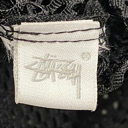 【中古品】【メンズ】 STUSSY ステューシー MESH SS TEE メッシュ ショートスリープ Tシャツ トップス 半袖 142-261003-ya-11-izu サイズ：XL カラー：ブラック 万代Net店