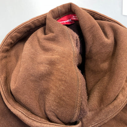 【中古品】【メンズ】 SUPREME シュプリーム 22AW CAPITAL HOODED SWEATSHIRT キャピタル フーデッド スウェットシャツ トップス 長袖 149-260926-cs-10-izu サイズ：L カラー：ブラウン 万代Net店