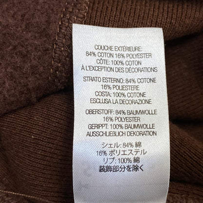 【中古品】【メンズ】 SUPREME シュプリーム 22AW CAPITAL HOODED SWEATSHIRT キャピタル フーデッド スウェットシャツ トップス 長袖 149-260926-cs-10-izu サイズ：L カラー：ブラウン 万代Net店