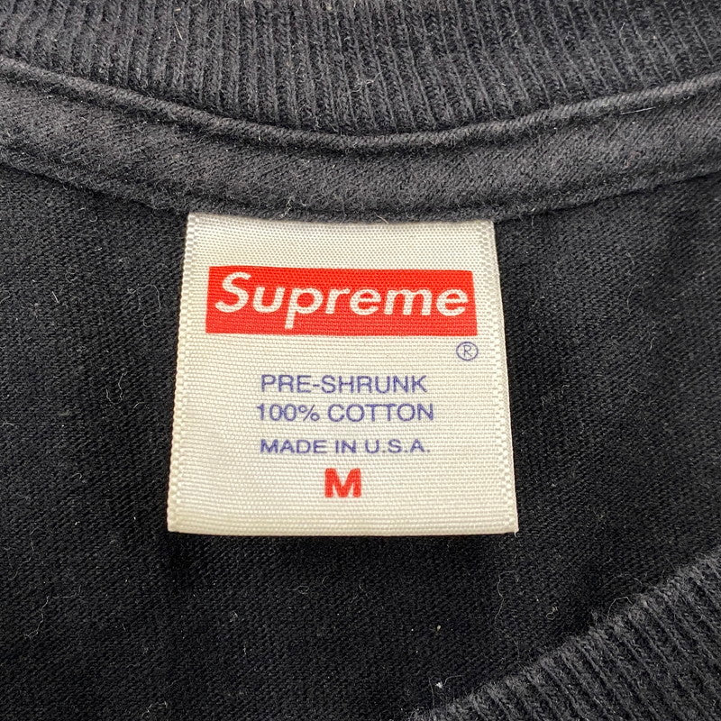 【中古品】【メンズ】 SUPREME シュプリーム MULTI LOGO TEE マルチ ロゴ Tシャツ トップス 半袖 149-261003-yn-01-izu サイズ：M カラー：ブラック 万代Net店