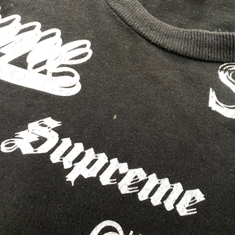 【中古品】【メンズ】 SUPREME シュプリーム MULTI LOGO TEE マルチ ロゴ Tシャツ トップス 半袖 149-261003-yn-01-izu サイズ：M カラー：ブラック 万代Net店