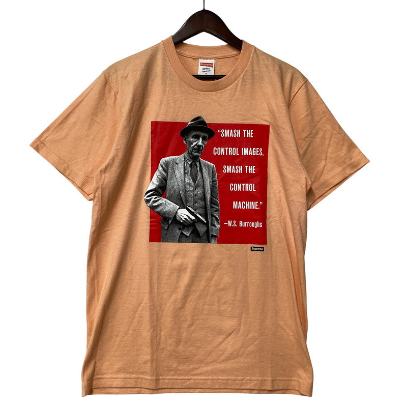 【中古品】【メンズ】 SUPREME シュプリーム BURROUGHS TEE バロウズ Tシャツ トップス 半袖 149-261003-yn-02-izu サイズ：M カラー：ピーチ 万代Net店