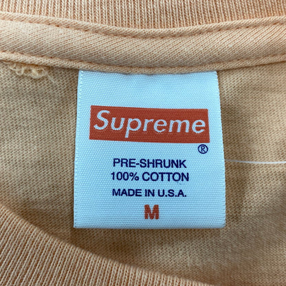 【中古品】【メンズ】 SUPREME シュプリーム BURROUGHS TEE バロウズ Tシャツ トップス 半袖 149-261003-yn-02-izu サイズ：M カラー：ピーチ 万代Net店