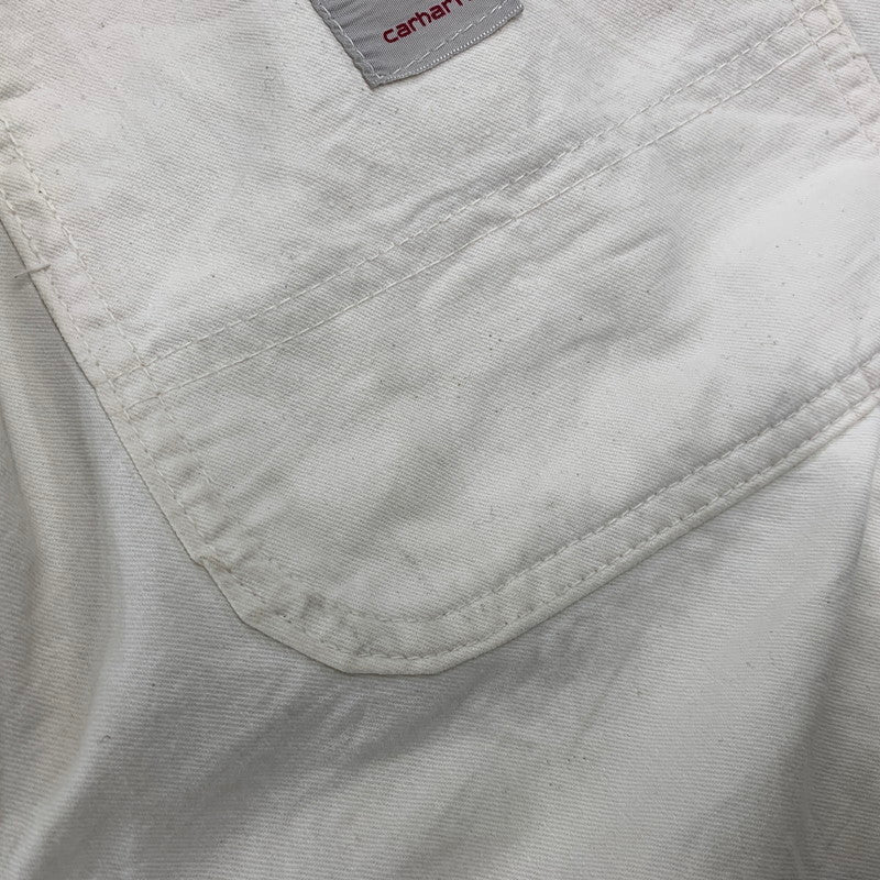 【中古品】【メンズ】 CARHARTT カーハート USA製 PAINTER PANTS ペインター パンツ ボトムス 157-261001-kh-02-izu サイズ：28×34 カラー：ホワイト 万代Net店