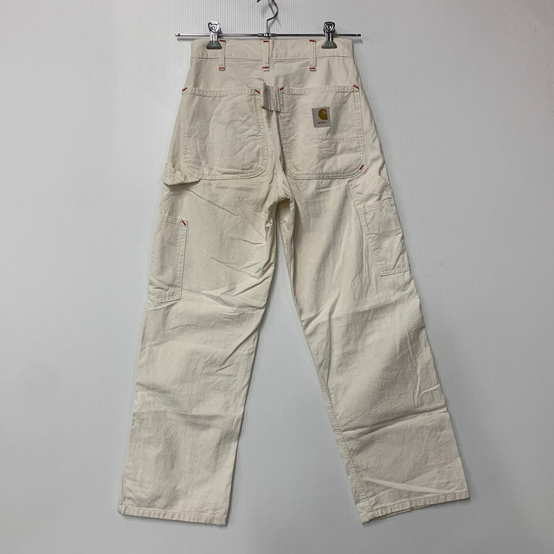 【中古品】【メンズ】 CARHARTT カーハート USA製 PAINTER PANTS ペインター パンツ ボトムス 157-261001-kh-02-izu サイズ：28×34 カラー：ホワイト 万代Net店