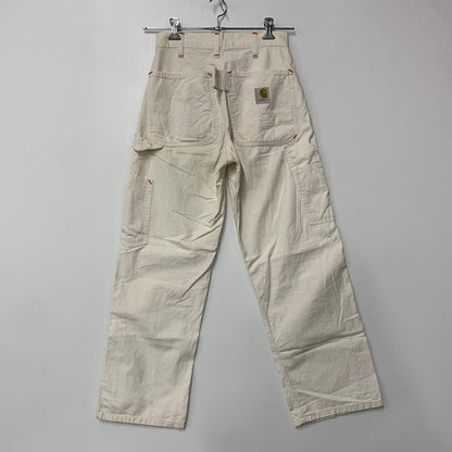 【中古品】【メンズ】 CARHARTT カーハート USA製 PAINTER PANTS ペインター パンツ ボトムス 157-261001-kh-02-izu サイズ：28×34 カラー：ホワイト 万代Net店