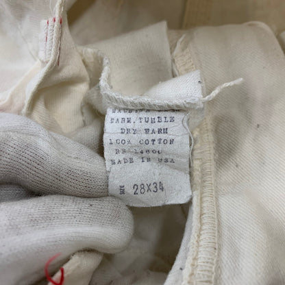 【中古品】【メンズ】 CARHARTT カーハート USA製 PAINTER PANTS ペインター パンツ ボトムス 157-261001-kh-02-izu サイズ：28×34 カラー：ホワイト 万代Net店