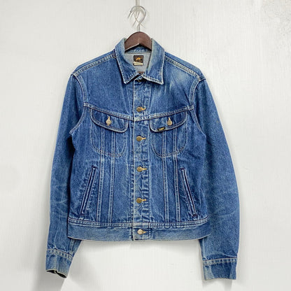 【中古品】【メンズ】 LEE リー PATD-153438 220-2647 USA製 80S DENIM JACKET デニム ジャケット アウター 146-261003-ya-16-izu サイズ：38R カラー：インディゴ 万代Net店
