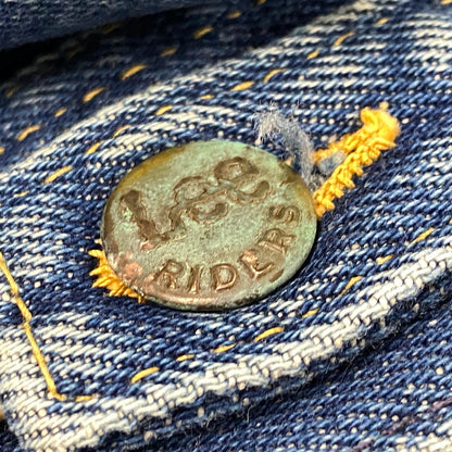 【中古品】【メンズ】 LEE リー PATD-153438 220-2647 USA製 80S DENIM JACKET デニム ジャケット アウター 146-261003-ya-16-izu サイズ：38R カラー：インディゴ 万代Net店