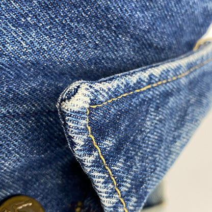 【中古品】【メンズ】 LEE リー PATD-153438 220-2647 USA製 80S DENIM JACKET デニム ジャケット アウター 146-261003-ya-16-izu サイズ：38R カラー：インディゴ 万代Net店