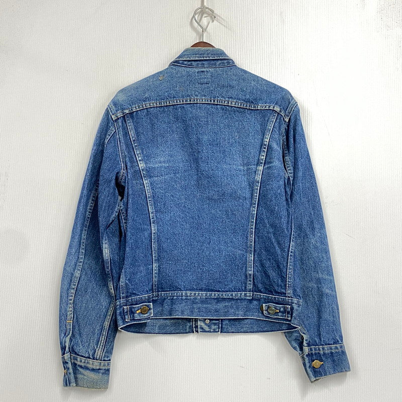 【中古品】【メンズ】 LEE リー PATD-153438 220-2647 USA製 80S DENIM JACKET デニム ジャケット アウター 146-261003-ya-16-izu サイズ：38R カラー：インディゴ 万代Net店