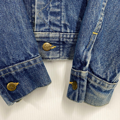 【中古品】【メンズ】 LEE リー PATD-153438 220-2647 USA製 80S DENIM JACKET デニム ジャケット アウター 146-261003-ya-16-izu サイズ：38R カラー：インディゴ 万代Net店