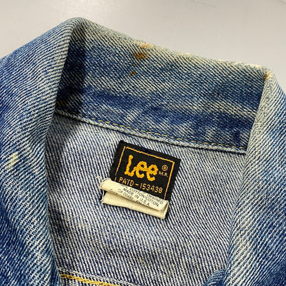 【中古品】【メンズ】 LEE リー PATD-153438 220-2647 USA製 80S DENIM JACKET デニム ジャケット アウター 146-261003-ya-16-izu サイズ：38R カラー：インディゴ 万代Net店