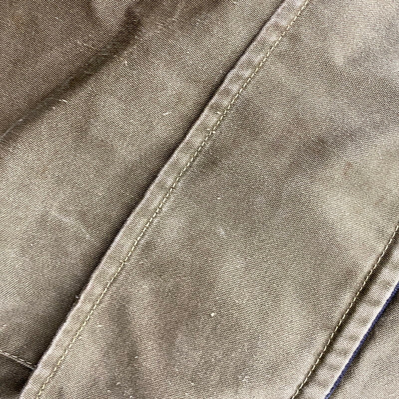 【現状渡し品】【メンズ】 MONTANA CLOTH-DUXBAK- モンタナ クロス ダックスバック 40-50S CORDUROY COLLAR HUNTING JACKET コーデュロイ カラー ハンティング ジャケット アウター 146-261003-ya-02-izu サイズ：40 カラー：カーキ 万代Net店