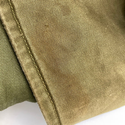 【現状渡し品】【メンズ】 MONTANA CLOTH-DUXBAK- モンタナ クロス ダックスバック 40-50S CORDUROY COLLAR HUNTING JACKET コーデュロイ カラー ハンティング ジャケット アウター 146-261003-ya-02-izu サイズ：40 カラー：カーキ 万代Net店